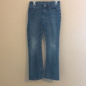 Size 8 kids 77, adjustable waist.